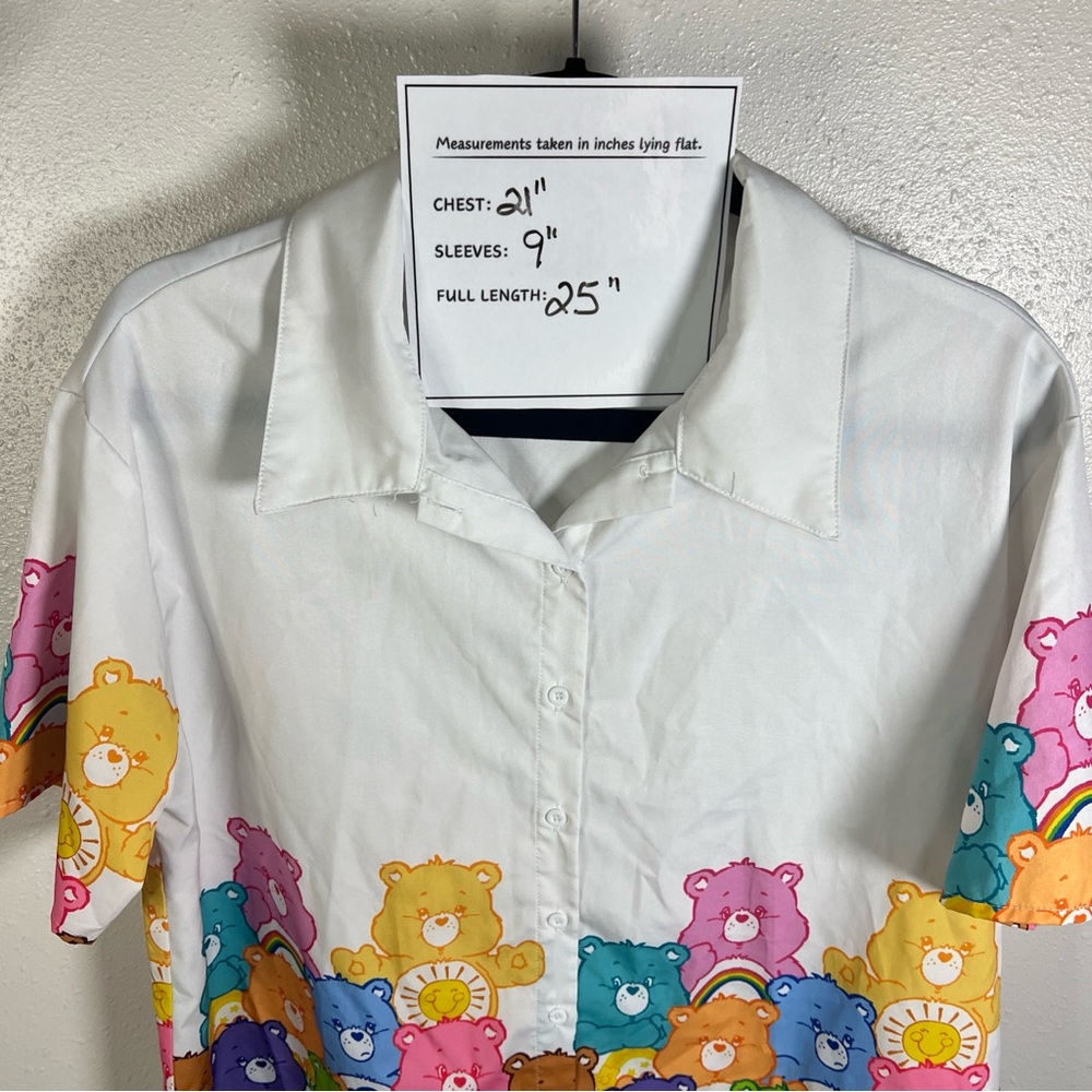 Care Bear XS Button Up Shirt - Picture 7 of 8